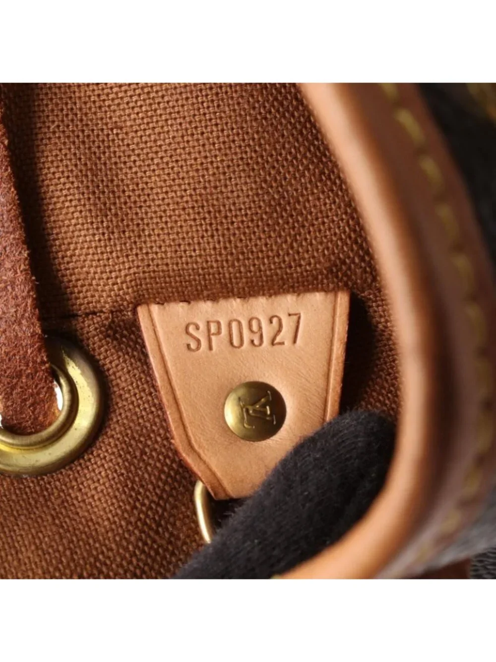 Louis Vuitton Backpack Mini Montsouris Canvas Leather